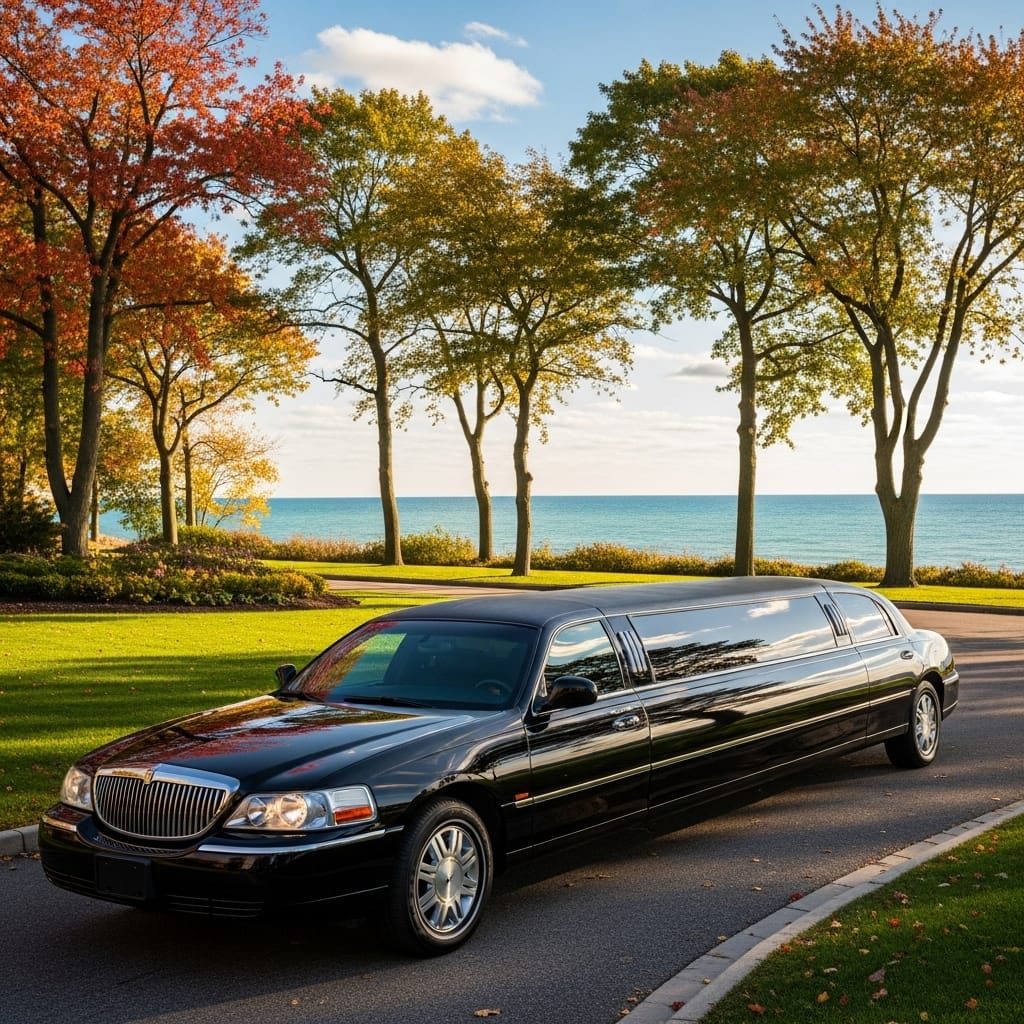 Evanston Limo Service with Luxury Black Cars