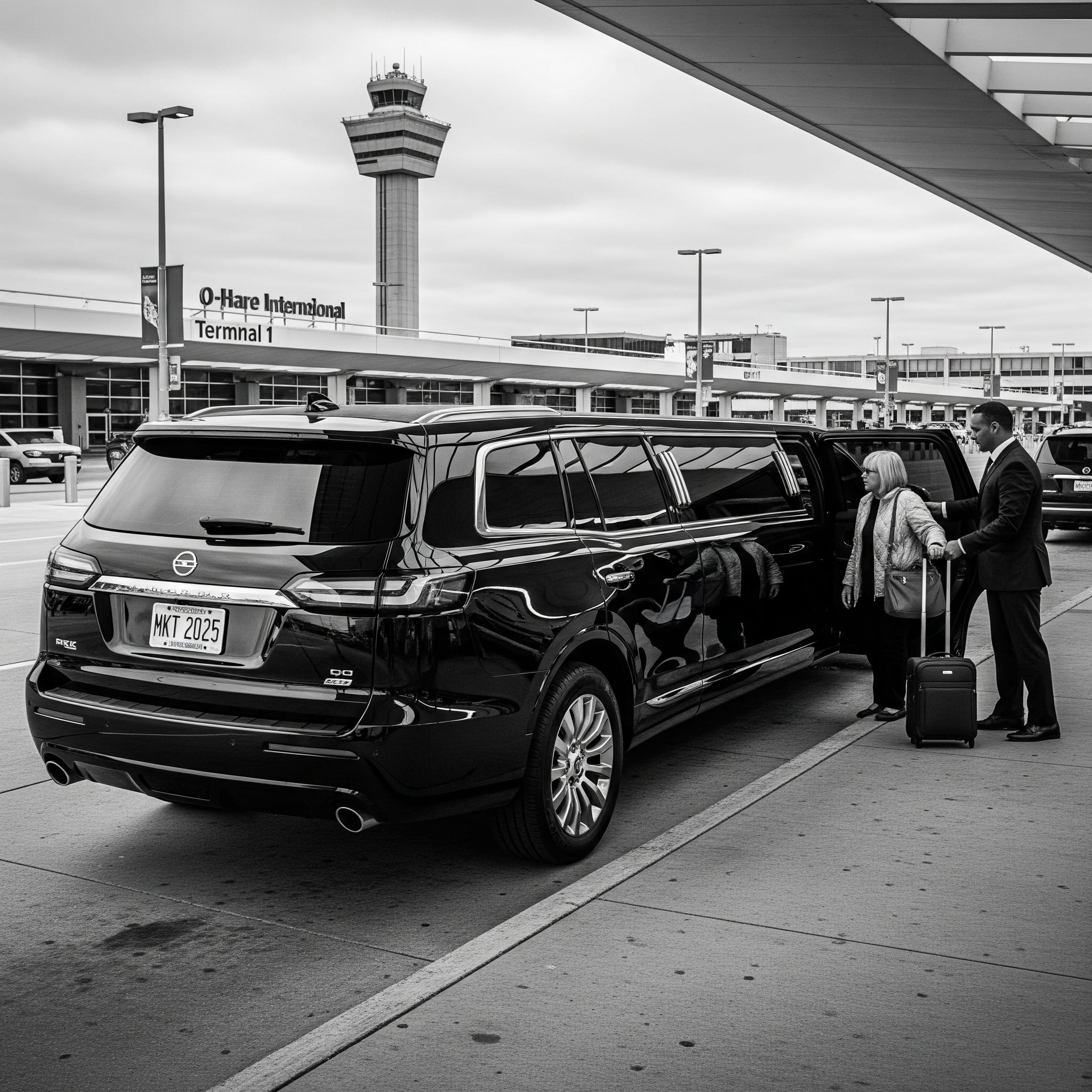 Chicago Airport Stretch Limo