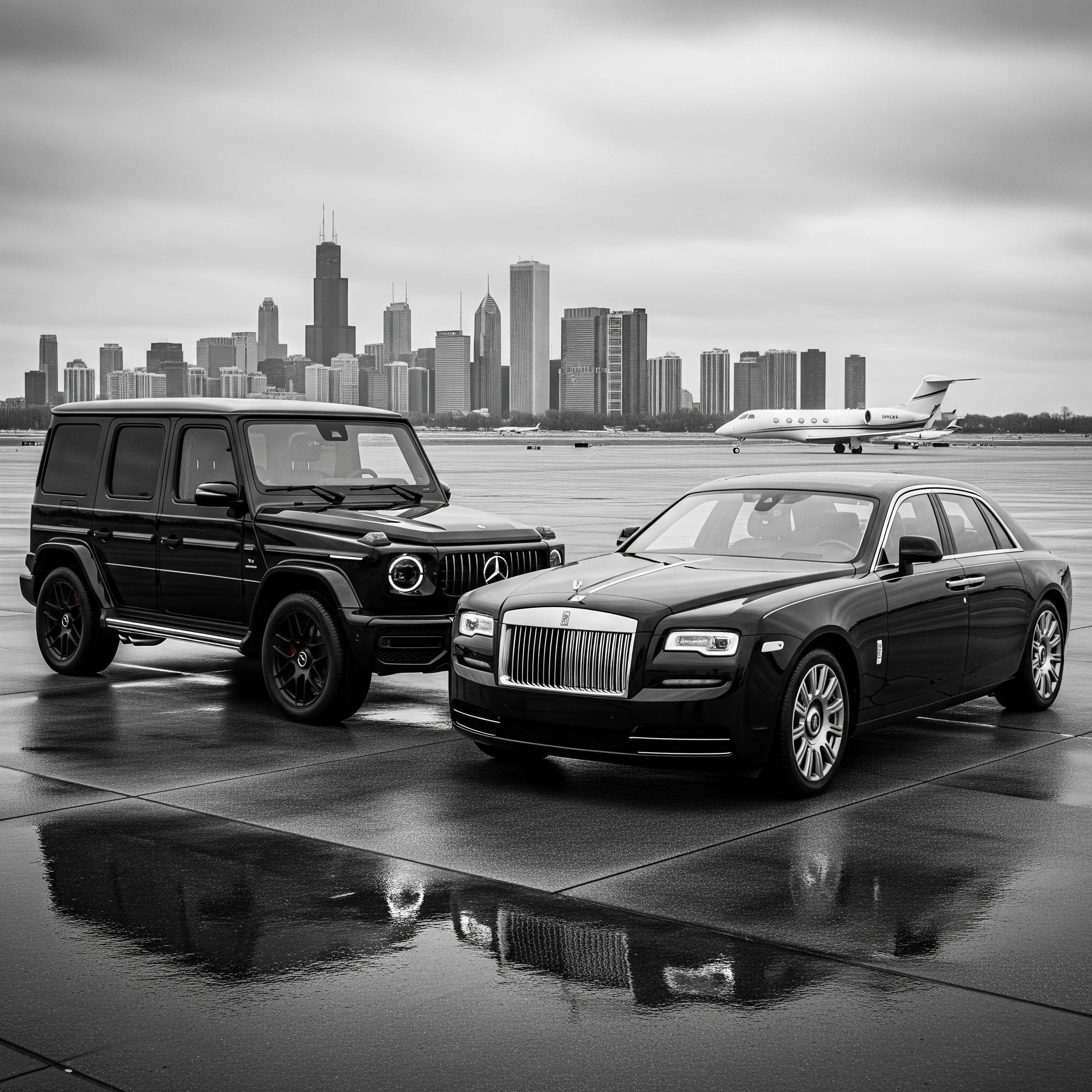 Chicago Private Jet Limo
