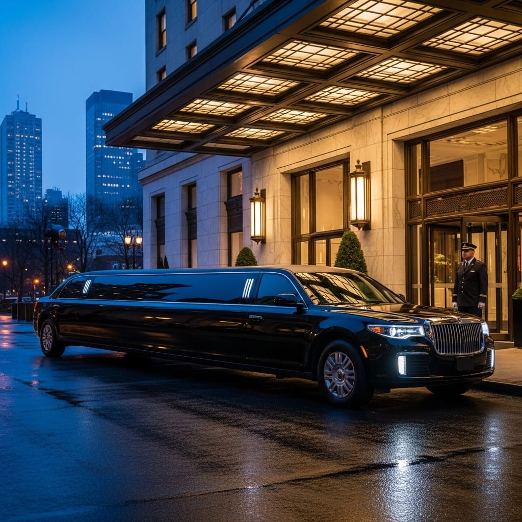 Luxury Black Car Service Across Rosemont Suburbs
