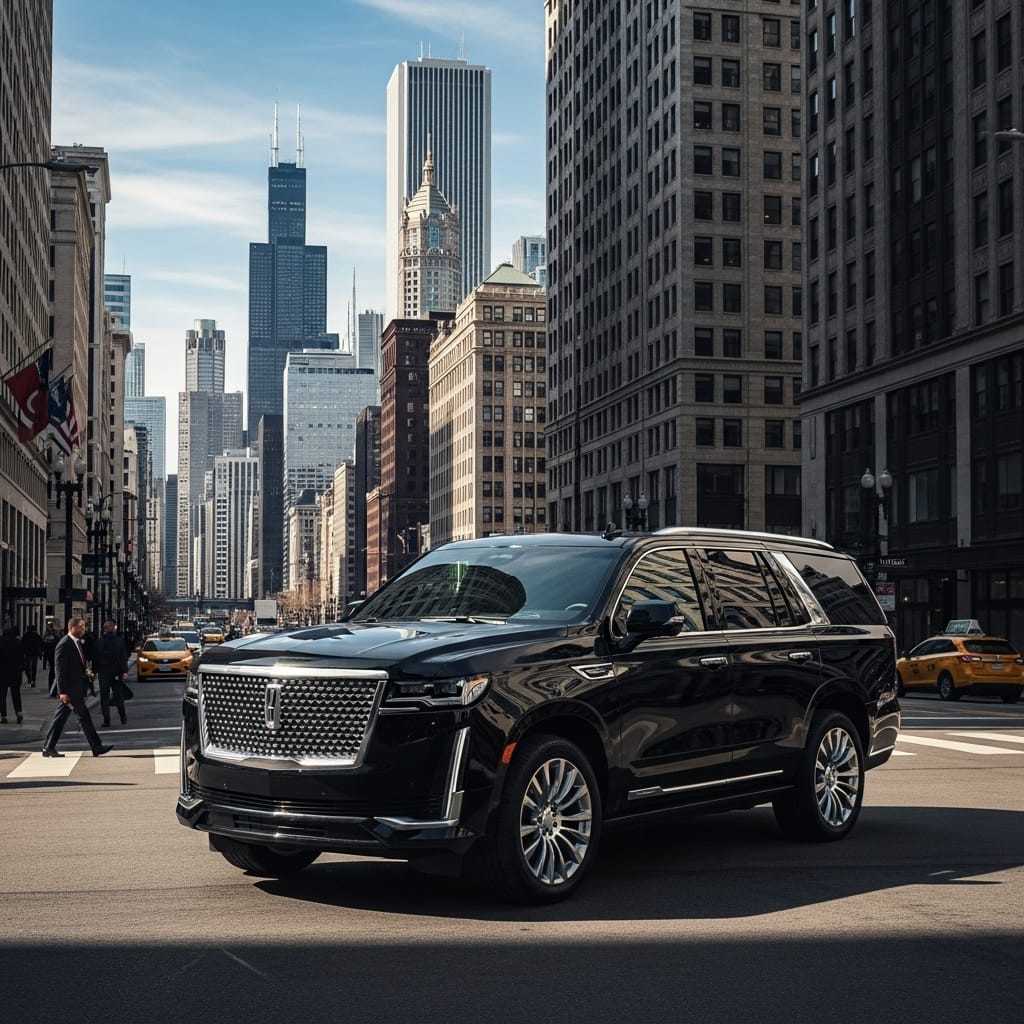 Luxury Black Car Service Naperville IL
