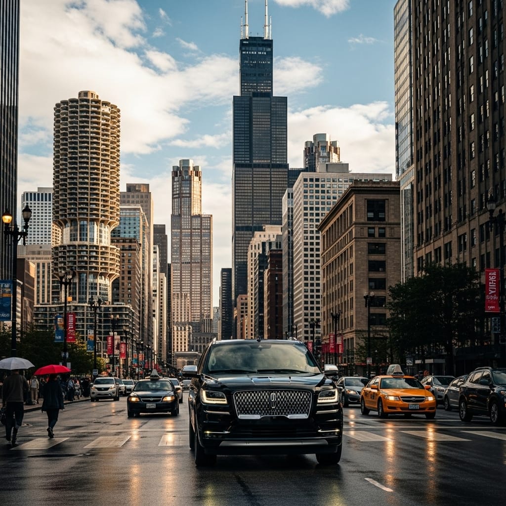 Luxury Black Car Service for Munster Travelers