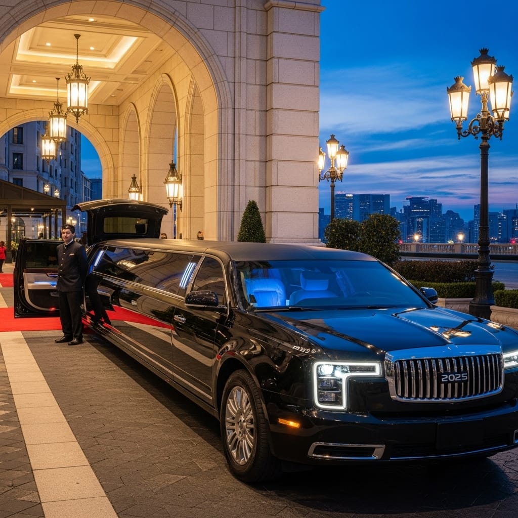Luxury Black Car Service in Elk Grove Village Suburbs