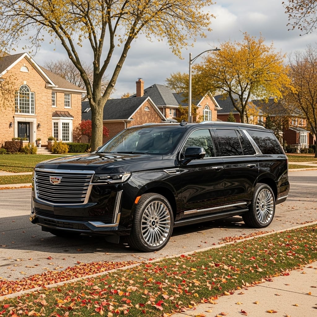 Mount Prospect Limo Service with Luxury Black Cars