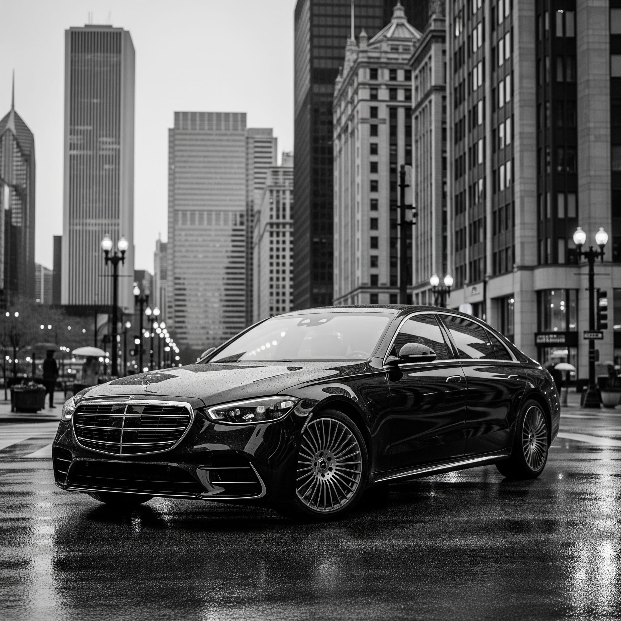 Premium S Class Limo Service in Chicago