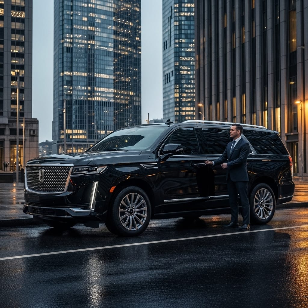 Professional Driver Black Car Service Schaumburg IL