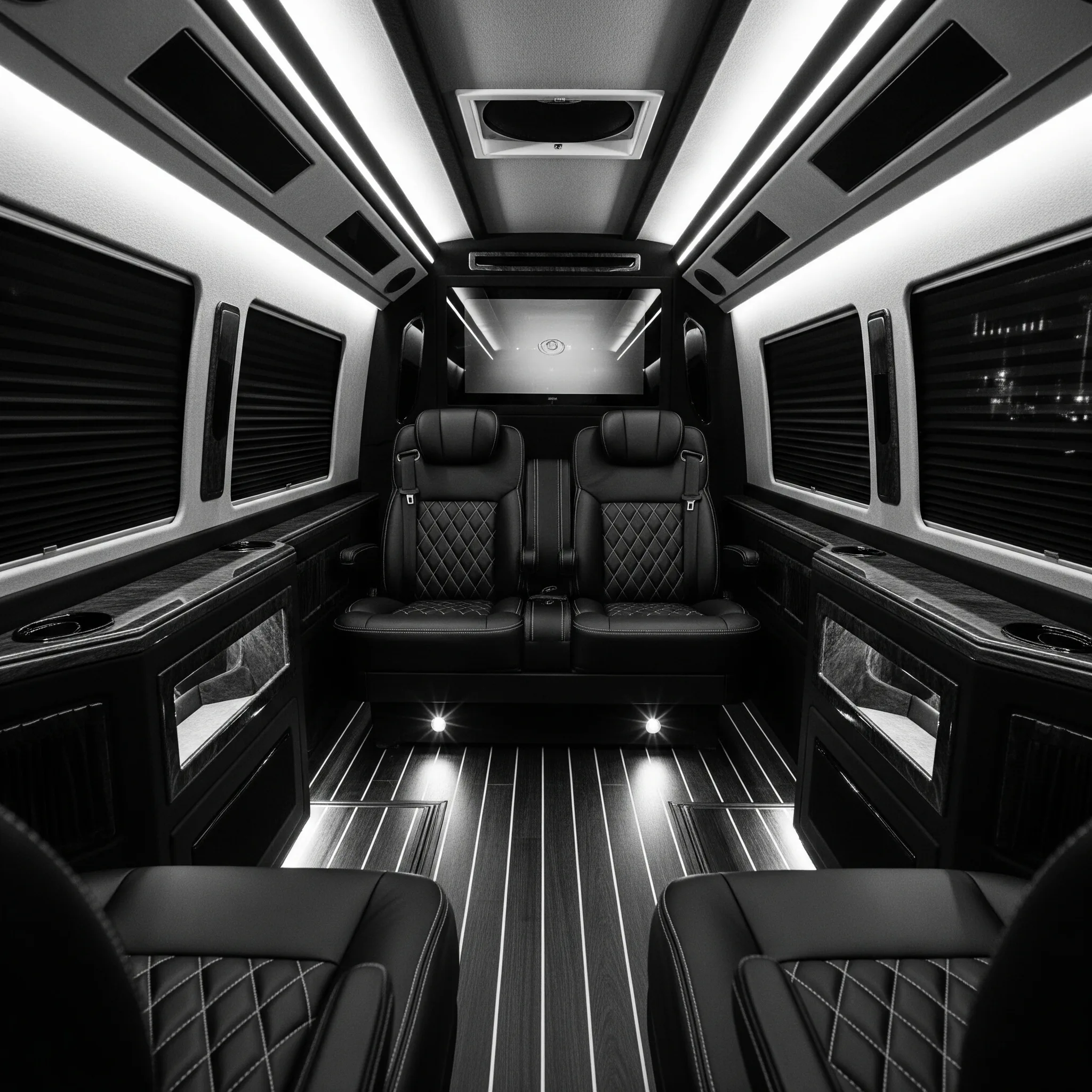 Sprinter Jet Limo Interiror