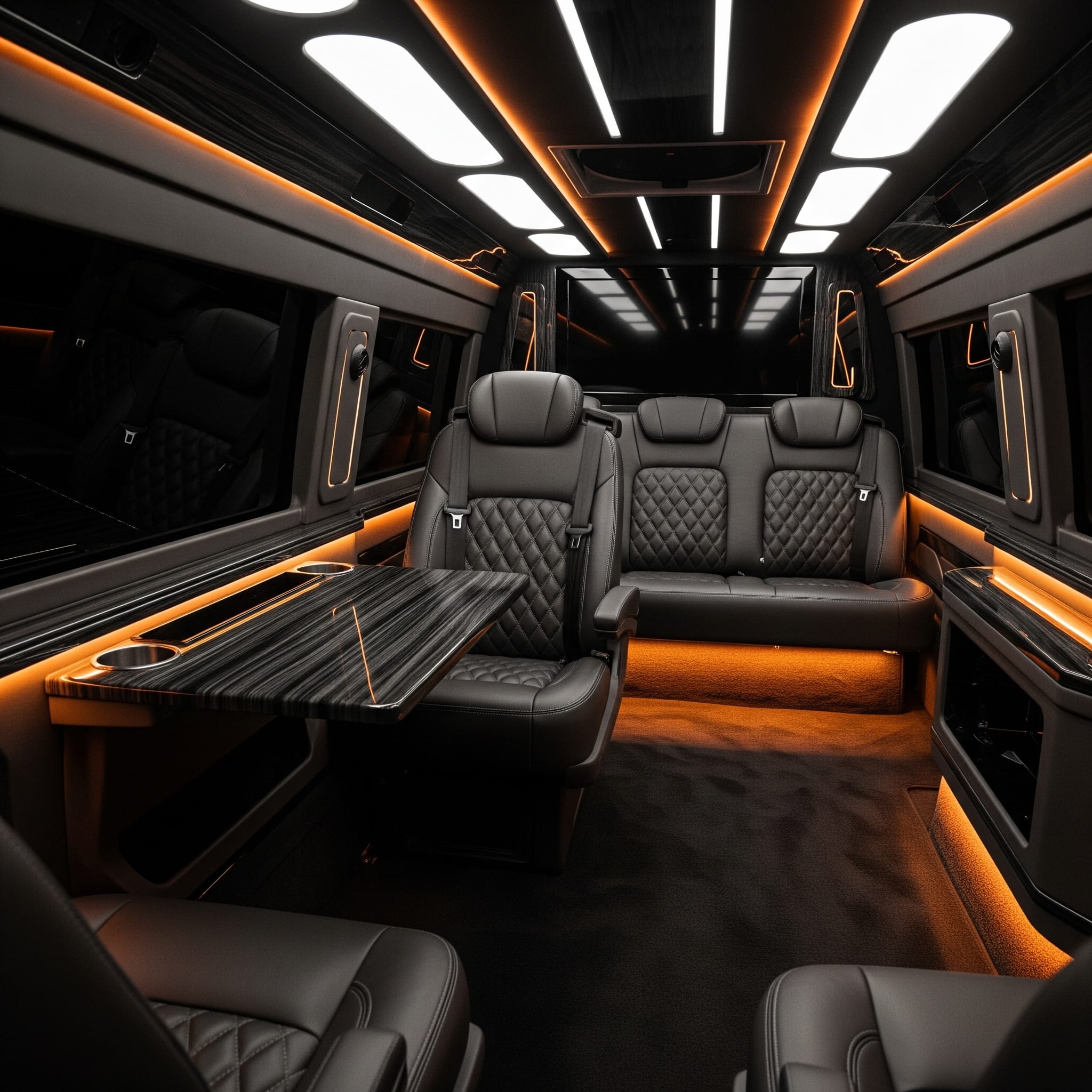 Sprinter Van Limo Rental for Large Groups & Corporates Sprinter Limo Service in Chicago & Suburbs