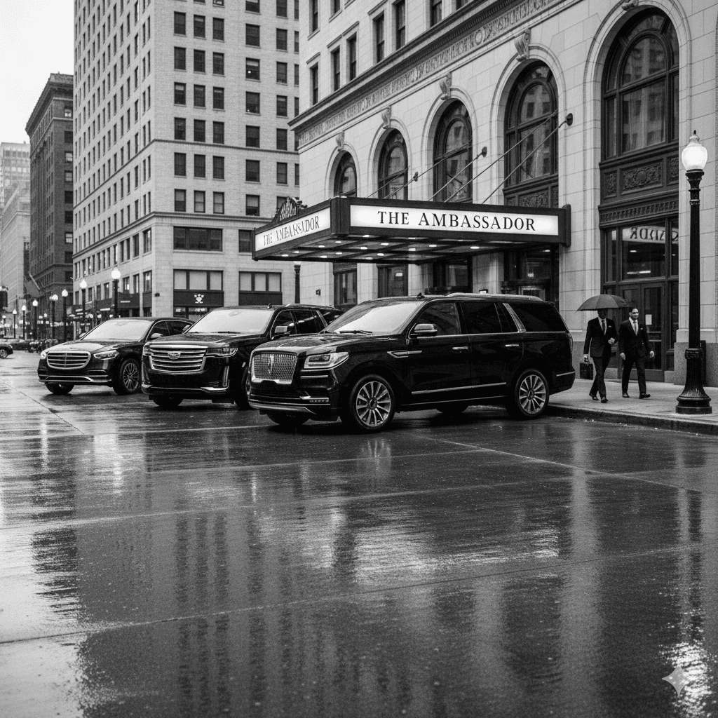 Chicago point to point black car transportation