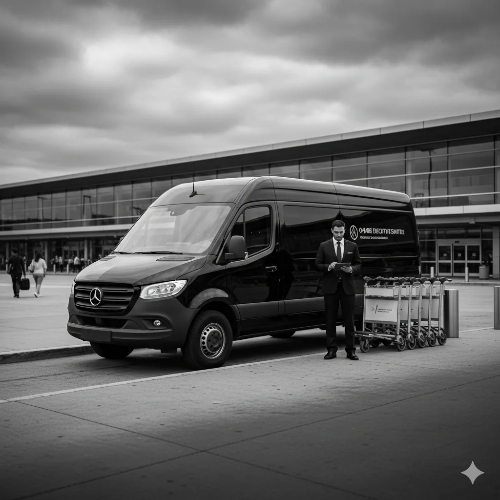 Executive black car service for private jet arrivals Executive black car service for private jet arrivals