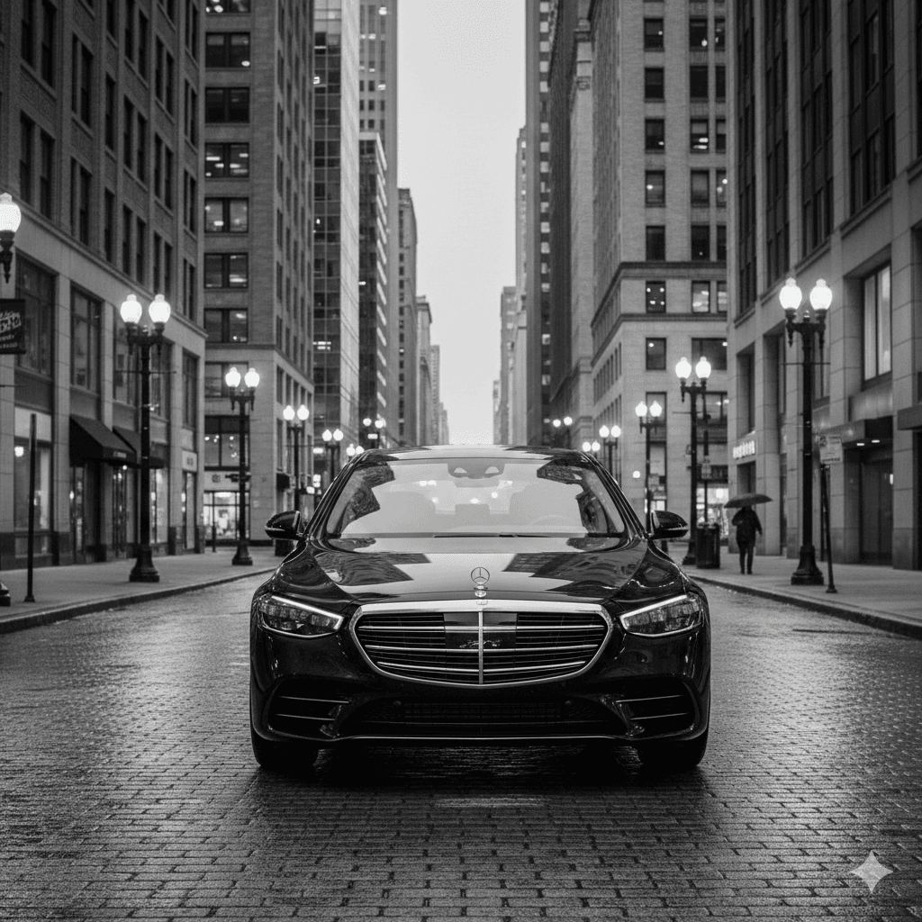 Point to point black car service in Chicago