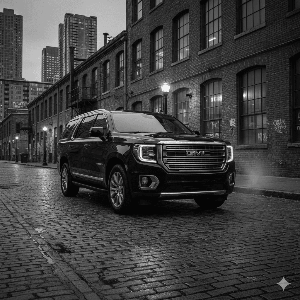 Professional black car service for out-of-town travel