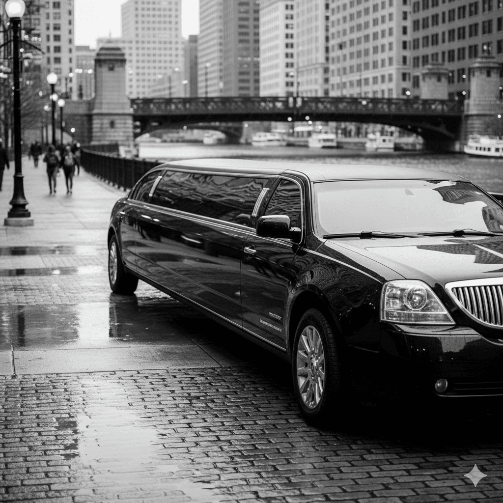 Professional stretch limo service Chicago